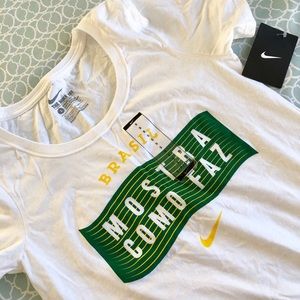 Nike Brazil soccer t-shirt